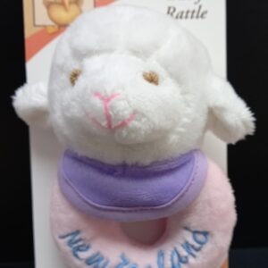 Lamb Baby Rattle